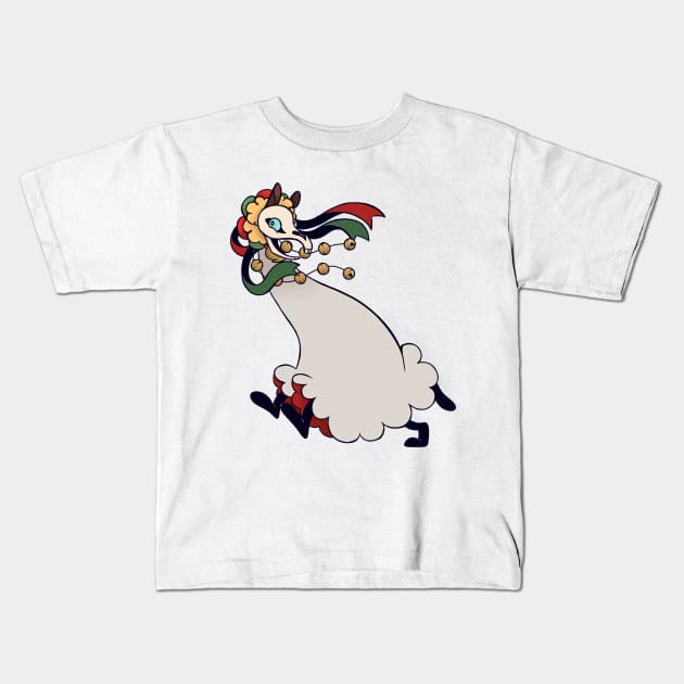 Mari Lwyd Kids T-Shirt by Colourfulplague